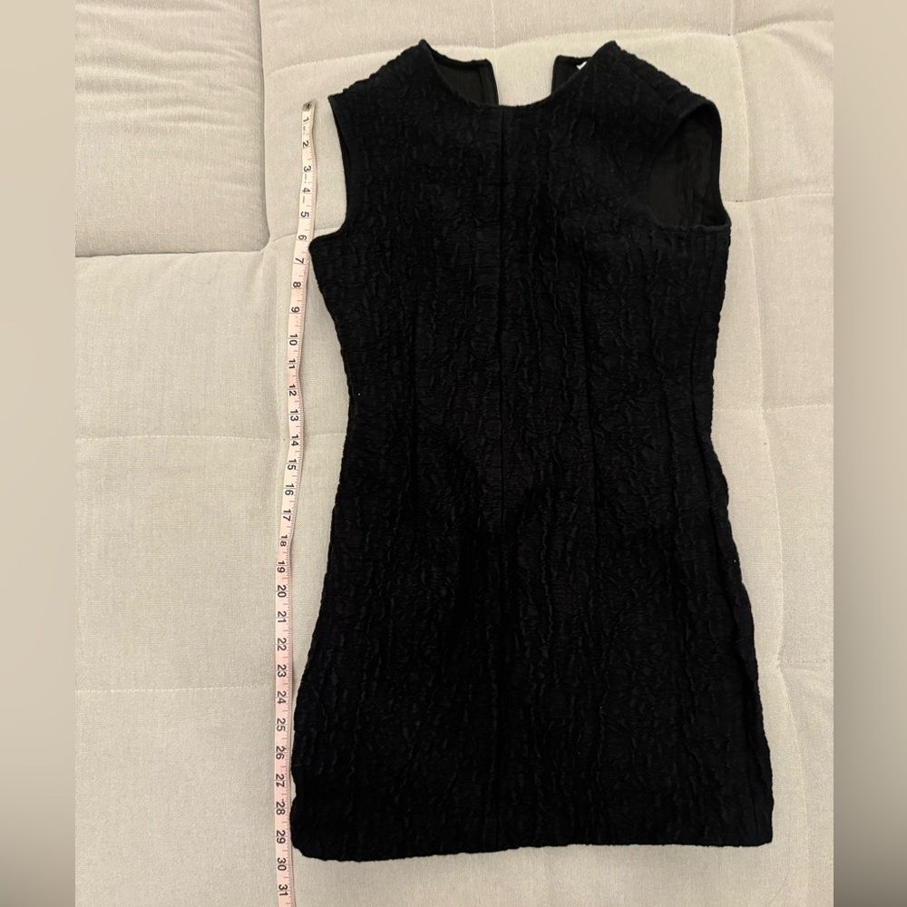 Zara structured sleeveless dress Small